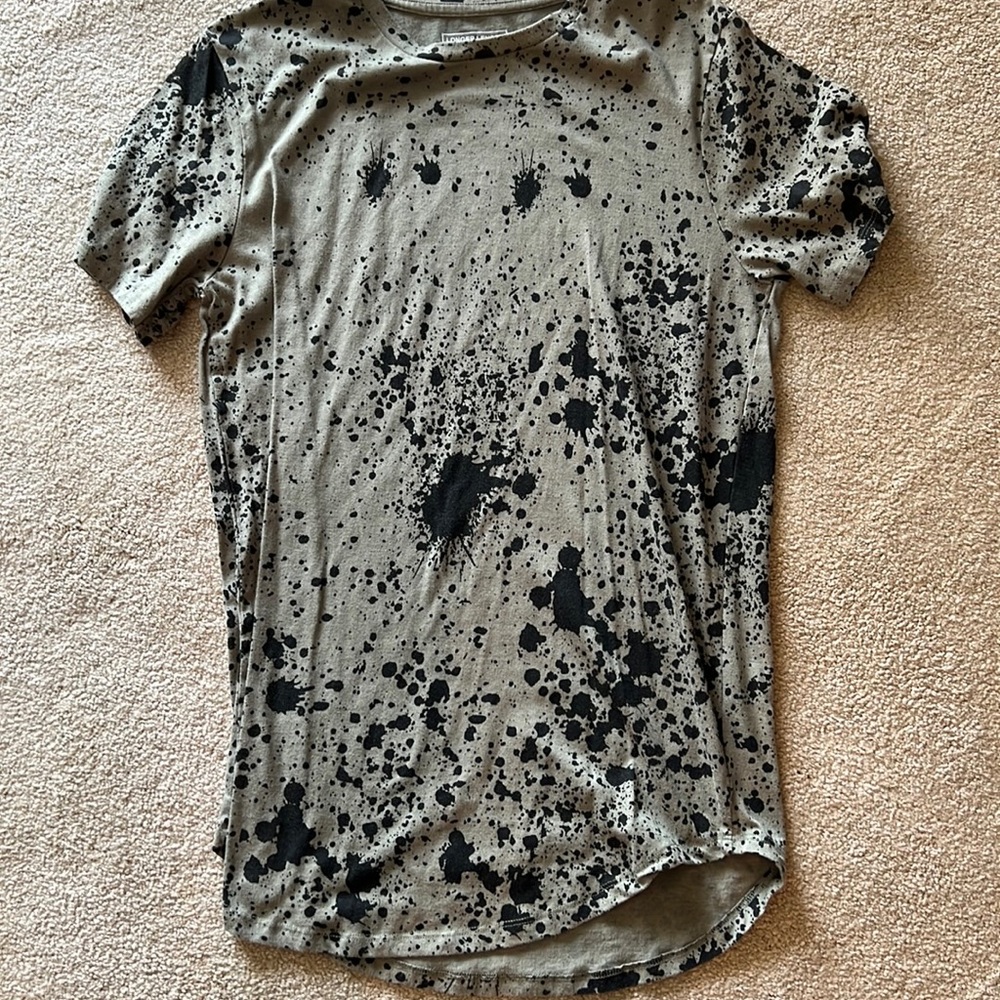 Longer Length Short Sleeve Shirt